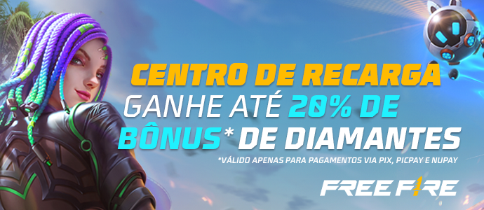 Promoção Garena Free Fire